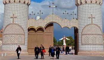   دير القديس مارمرقس بطريق العلمين يحتفل بعيد "تلميذ المسيح الطوباوى"