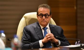   الدكتور خالد عبد الغفار يلتقي أمين عام لجنة الصحة بـ السعودية