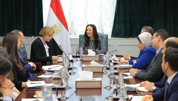 مايا مرسي تلتقي المديرة الإقليمية للتنمية البشرية بالشرق الأوسط
