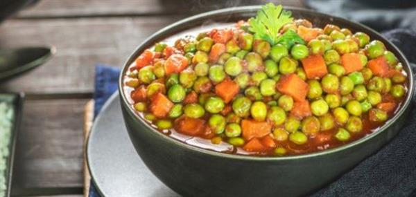 البسلة الطازة بطريقة سهلة ولذيذة