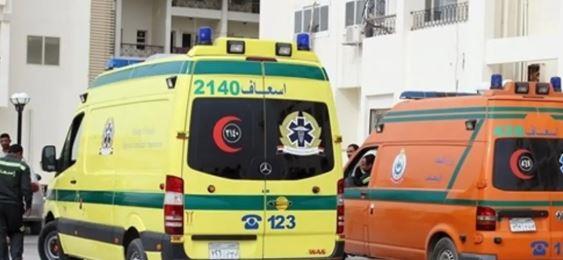 مصرع وإصابة 8 في تصادم على طريق مرسى علم