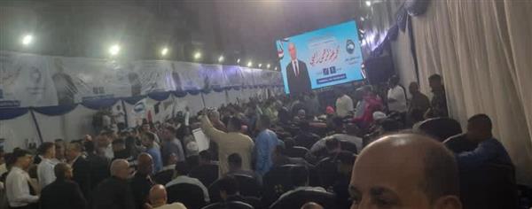 آلاف المواطنين يشاركون بمؤتمر مستقبل وطن في طوسون بحضور راضي