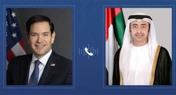   وزير الخارجية الإماراتي ونظيره الأمريكي يبحثان العلاقات الاستراتيجية بين البلدين
