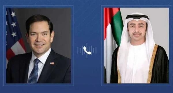 وزير الخارجية الإماراتي ونظيره الأمريكي يبحثان العلاقات الاستراتيجية بين البلدين