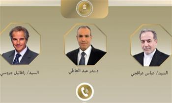   وزير الخارجية يبحث مع عراقجي وجروسي مسار التعاون بشأن الملف النووي الإيراني