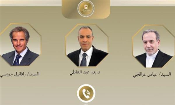 وزير الخارجية يبحث مع عراقجي وجروسي مسار التعاون بشأن الملف النووي الإيراني