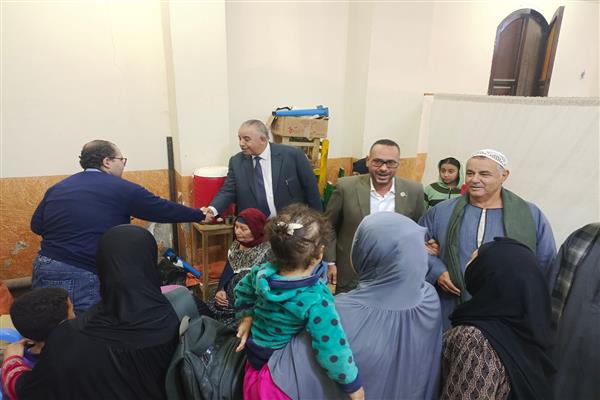 "الجبهة الوطنية" ينظم قافلة طبية مجانية لأهالي " الأخميين " بالقناطر الخيرية
