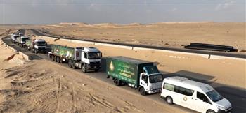   دخول قافلة «بيت الزكاة والصدقات» الإغاثية الـ12 إلى في غزة لإنقاذهم من موجة البرد القارص