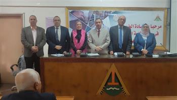 نائب رئيس جامعة بنها تستقبل فريق المحاكاة للاعتماد المؤسسي والبرامجي بكلية العلوم