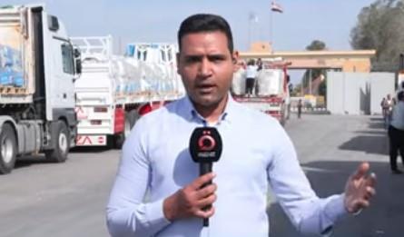 "القاهرة الإخبارية": قافلة زاد العزة تحتوي على أكثر من 36 ألف قطعة ملابس شتوية
