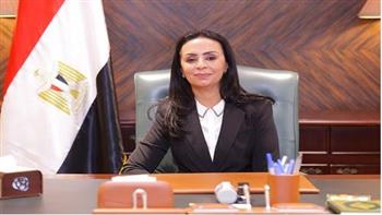 مايا مرسي توجه بدراسة حالة الأطفال بمؤسسة الرعاية الاجتماعية للأيتام بالحادقة