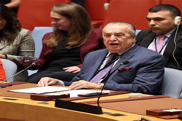 مندوب الجزائر بالأمم المتحدة: السلام العادل يجب أن يؤسس على إقامة الدولة الفلسطينية