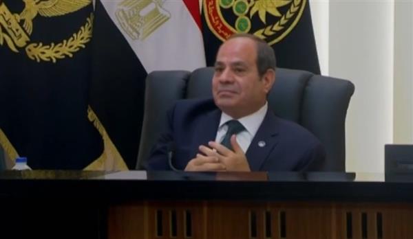 الرئيس السيسي: العمل الجاد بجميع القطاعات هو الضمانة لتحقيق التقدم للبلاد