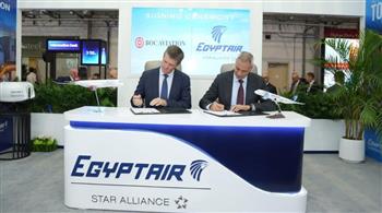   مصر للطيران توقع اتفاقية استئجار ثلاث طائرات أيرباص A350-900 مع شركة سنغافورية  