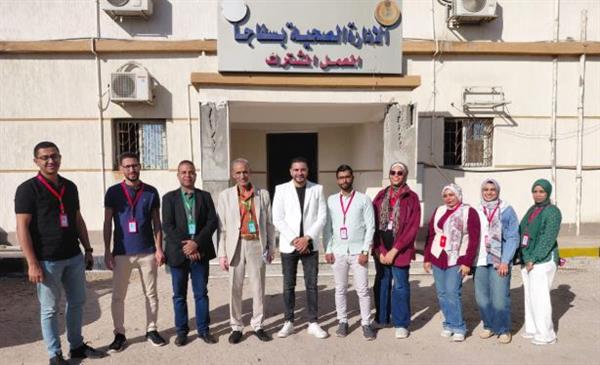 جامعة قنا تطلق القافلة الطبية الشاملة بمدينة سفاجا بالبحر الاحمر