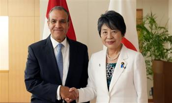   وزير الخارجية يشيد بدعم اليابان للمتحف المصري الكبير