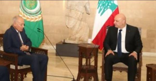 أبو الغيط يلتقي رئيس الوزراء اللبناني لبحث تطور الأوضاع في لبنان