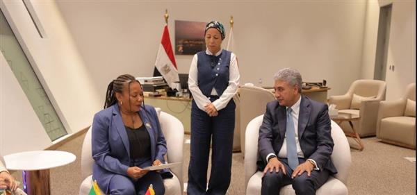 وزير السياحة والآثار يستقبل وزيرة الثقافة البرازيلية