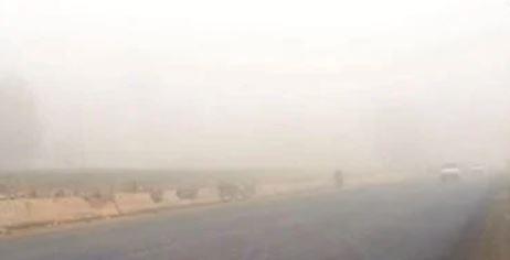 بسبب الشبورة الكثيفة.. استمرار غلق طريق الإسكندرية - القاهرة الصحراوي