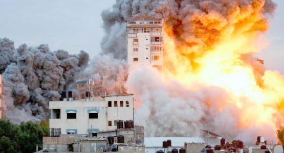 استشهاد 3 فلسطينيين بقصف إسرائيلي على منزل جنوبي قطاع غزة