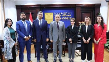   رئيس جامعة الإسكندرية يستقبل وفد شركة "روس أتوم" لبحث آفاق التعاون