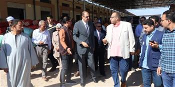   مياه سوهاج: توصيل مياه شوادر المراغة ومطابقة عينات الغريزات للمواصفات