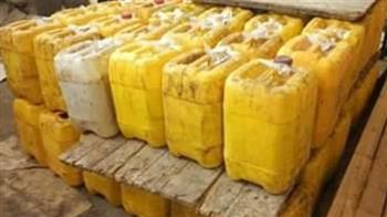   تموين الاسكندرية تضبط مخزن بدون ترخيص و بحيازته هوالك زيت طعام مجهول المصدر