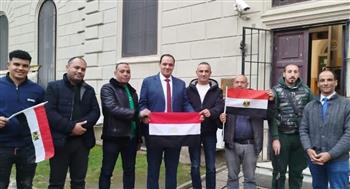   المصريون في روما يواصلون التوافد للتصويت في انتخابات مجلس النواب