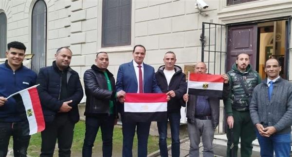 المصريون في روما يواصلون التوافد للتصويت في انتخابات مجلس النواب