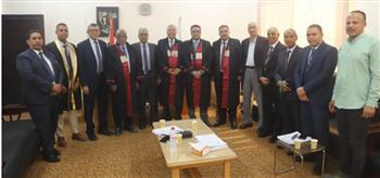 رسالة ماجستير حول تحسين إنتاجية الكوسة بكلية الزراعة جامعة قنا