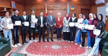   علوم الرياضة بطنطا تدعم طلابها في مبادرة الجودة