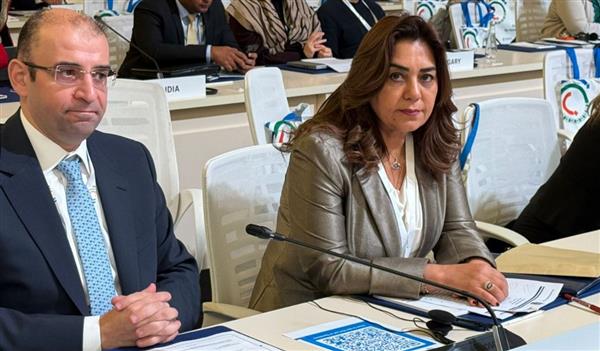 وزيرة التنمية المحلية تشارك في مؤتمر "اليونيدو" بالرياض