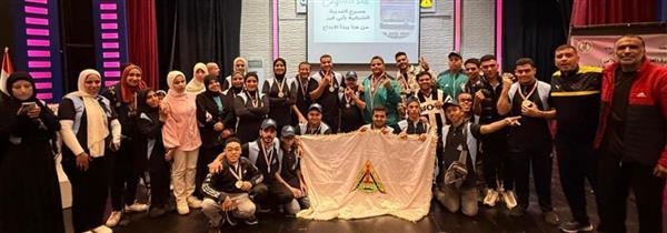 جامعة بنها تحصد ١٨ ميدالية في بطولة الجامعات لذوي الاحتياجات الخاصة