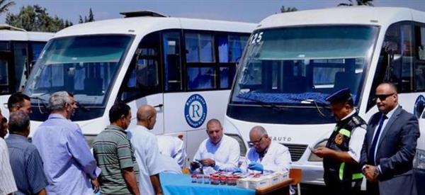 ​ضبط 33 سائق يتعاطون الحشيش والكريستال والشابو والترامادول وإحالتهم للنيابة