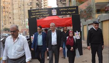 محافظ الغربية يتابع من المحلة الاستعدادات النهائية للجان الانتخابية