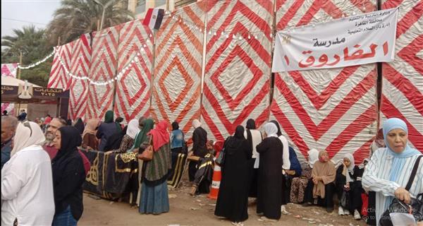 انتخابات مجلس النواب.. إقبال متزايد من الناخبين على لجان مجمع دار السلام