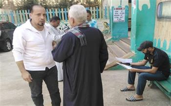  توافد المواطنين على لجان الاقتراع بالمحلة للتصويت في انتخابات مجلس النواب 