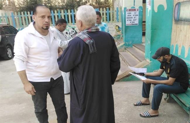 توافد المواطنين على لجان الاقتراع بالمحلة للتصويت في انتخابات مجلس النواب 