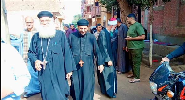 الوحدة الوطنية.. مشايخ وقساوسة يساندون الوطن بانتخابات النواب في القليوبية