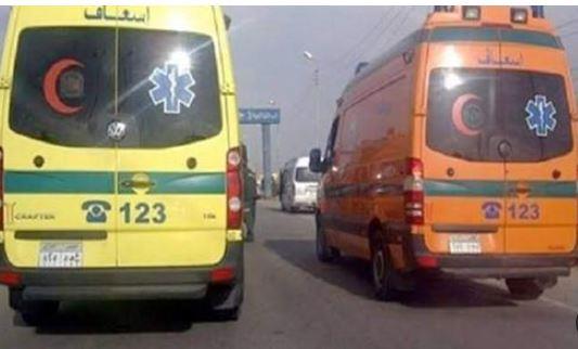 انقلاب سيارة ترحيلات بالبحيرة يسفر عن إصابة 22 فرد أمن مركزي