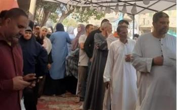 توافد الناخبين بمدرسة أجهور الصغرى في ثاني أيام انتخابات مجلس النواب 2025