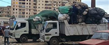    الإسكندرية: حملة مكبرة لرفع ٨٥ طن مخلفات ومنع تعدي النباشين على أرض فضاء بباكوس