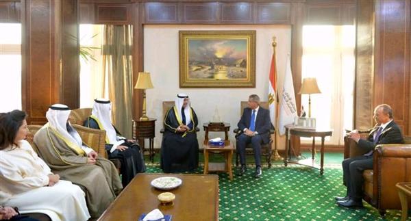 رئيس الأعلى للإعلام يستقبل  وزير الإعلام الكويتي ووفد مرافق له