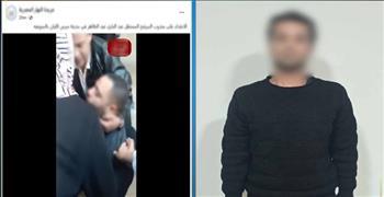 مندوب انتخابي يتعرض لهجوم عنيف من شخص مختل نفسياً بالمنوفية