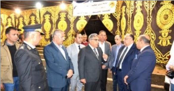 محافظ الدقهلية يتفقد جاهزية اللجنة العامة للانتخابات في السنبلاوين