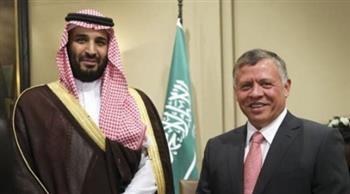 ملك الأردن وولي العهد السعودي يبحثان تعزيز التعاون المشترك