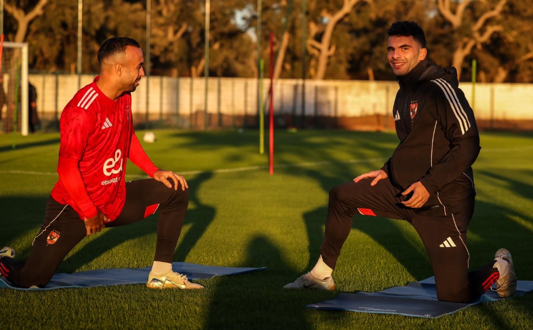 الأهلي ينهي مرانه الأول في المغرب استعدادا للجيش الملكي