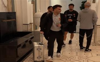   بعثة الأهلي تصل إلى فندق الإقامة بالمغرب
