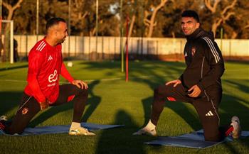   الأهلي ينهي مرانه الأول في المغرب استعدادا للجيش الملكي