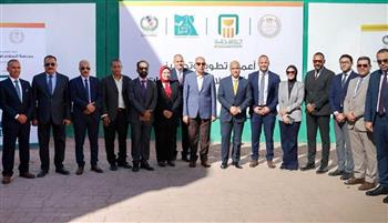   البنك الأهلي يفتتح مدرسة السلام الإعدادية بالمنيا بالتعاون مع مؤسسة مصر الخير